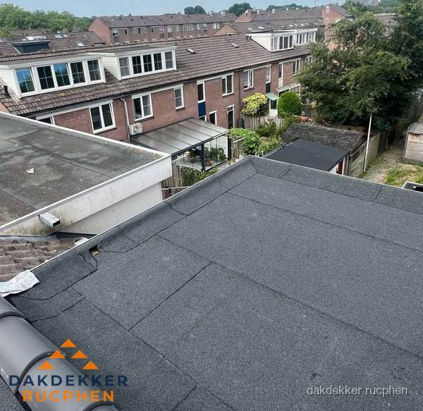 Dakinspectie plat dak aanbouw in Rucphen Dakinspectie plat dak aanbouw in Rucphen